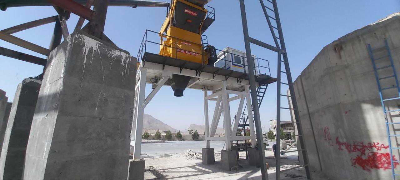 پروژه بچینگ کاراخانه بتن همدانیان