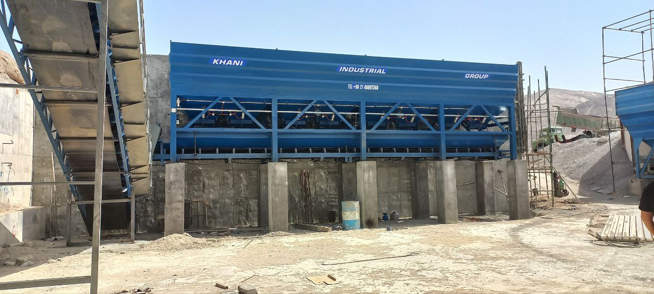پروژه بچینگ کاراخانه بتن همدانیان